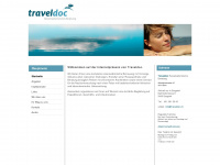 traveldoc.ch Webseite Vorschau