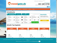 travelgate.de Webseite Vorschau