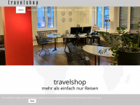 travelshop.ch Webseite Vorschau
