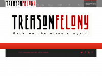 treasonfelony.de Webseite Vorschau