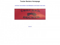 trecker-becker.de Webseite Vorschau