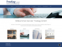 trediag.ch Webseite Vorschau