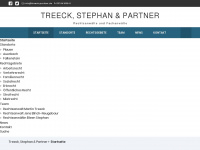 treeck-partner.de Webseite Vorschau