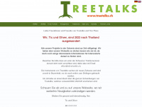 treetalks.ch Webseite Vorschau