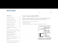 trefzer-sensoren.de Webseite Vorschau