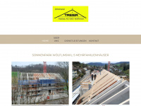treierholzbau.ch Webseite Vorschau