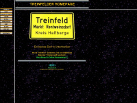 treinfeld.de Webseite Vorschau