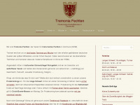 tremonia-fechten.de Webseite Vorschau