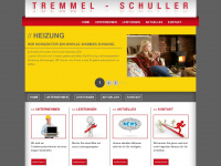 tremmel-schuller.at Webseite Vorschau