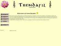 trendafil.de Webseite Vorschau