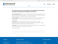 trendcompany.ch Webseite Vorschau