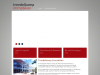 trendelkamp-immobilien.de Webseite Vorschau