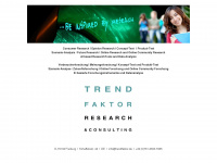 trendfaktor.de Webseite Vorschau