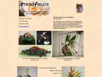 trendfleurs.ch Webseite Vorschau