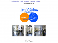 trendsalon-minden.de Webseite Vorschau