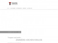 treppe-krause.de Webseite Vorschau