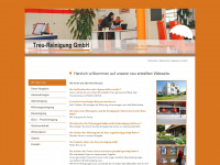 treu-reinigung.ch Webseite Vorschau
