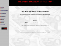 treu-wert.de Webseite Vorschau