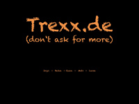 trexx.de Webseite Vorschau