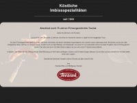treziak-imbiss.de Webseite Vorschau