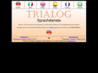 tria-log.ch Webseite Vorschau
