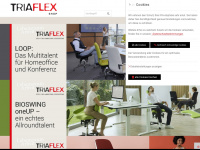 triaflexshop.at Webseite Vorschau