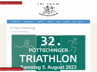 triathlon-poettsching.at Webseite Vorschau