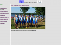 triathlonfreunde-nev.de Webseite Vorschau