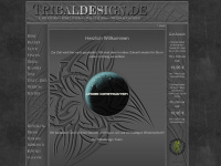 tribaldesign.de Webseite Vorschau