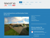 tribolet-traktoren.ch Webseite Vorschau