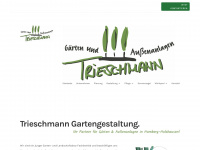 trieschmann-gartengestaltung.de Webseite Vorschau