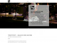 trievent.ch Webseite Vorschau