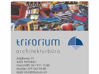 triforium.ch Webseite Vorschau
