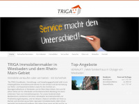 triga-online.de Webseite Vorschau