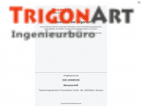 trigonart.de Webseite Vorschau