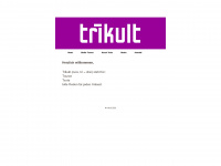 trikult.de Webseite Vorschau