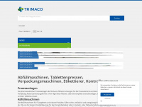 trimaco.ch Webseite Vorschau