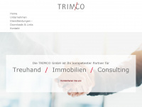 trimco.ch Webseite Vorschau