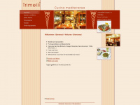trimelli.at Webseite Vorschau