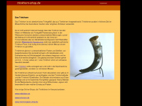 trinkhorn-shop.de Webseite Vorschau