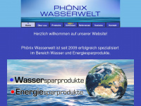 phoenixwasserwelt.de Webseite Vorschau