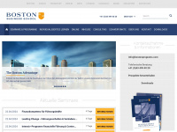 bostonprograms.com Webseite Vorschau