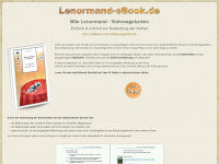 lenormand-ebook.de Webseite Vorschau