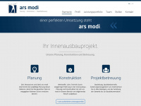 ars-modi.de Webseite Vorschau