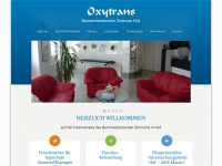oxytrans.de Webseite Vorschau
