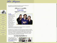 trio-fortepiano.de Webseite Vorschau