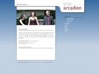 trioarcadien.ch Webseite Vorschau