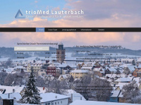triomed-lauterbach.de Webseite Vorschau
