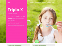 triplo-x.de Webseite Vorschau