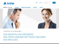 tripol.ch Webseite Vorschau